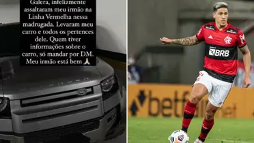 Atacante do Flamengo teve um prejuízo financeiro e também emocional 