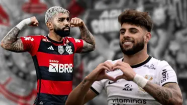 Gabigol e Yuri Alberto