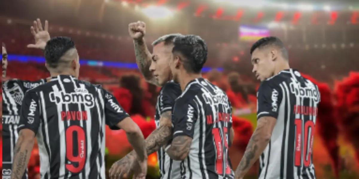 Jogadores do Galo