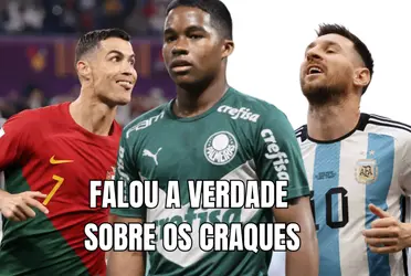 Jovem revelação do futebol brasileiro deu entrevista coletiva pela seleção