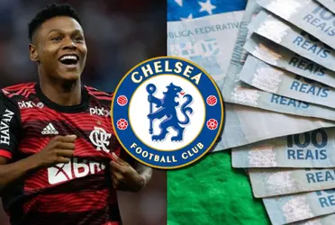 Matheus França é o jogador que o Chelsea quer e ofereceu milhões ao Flamengo