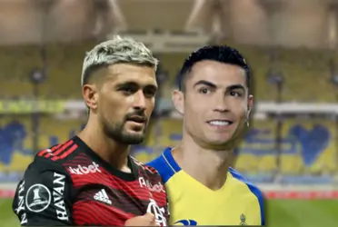 Meia do Flamengo poderá ser o novo companheiro de Cristiano Ronaldo