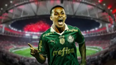 O atacante revelado pelo Flamengo assinou com o Palmeiras