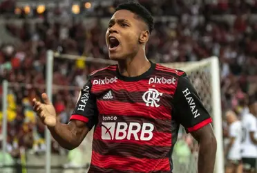 O Flamengo definiu um valor mínimo para negociar o jogador de 19 anos 