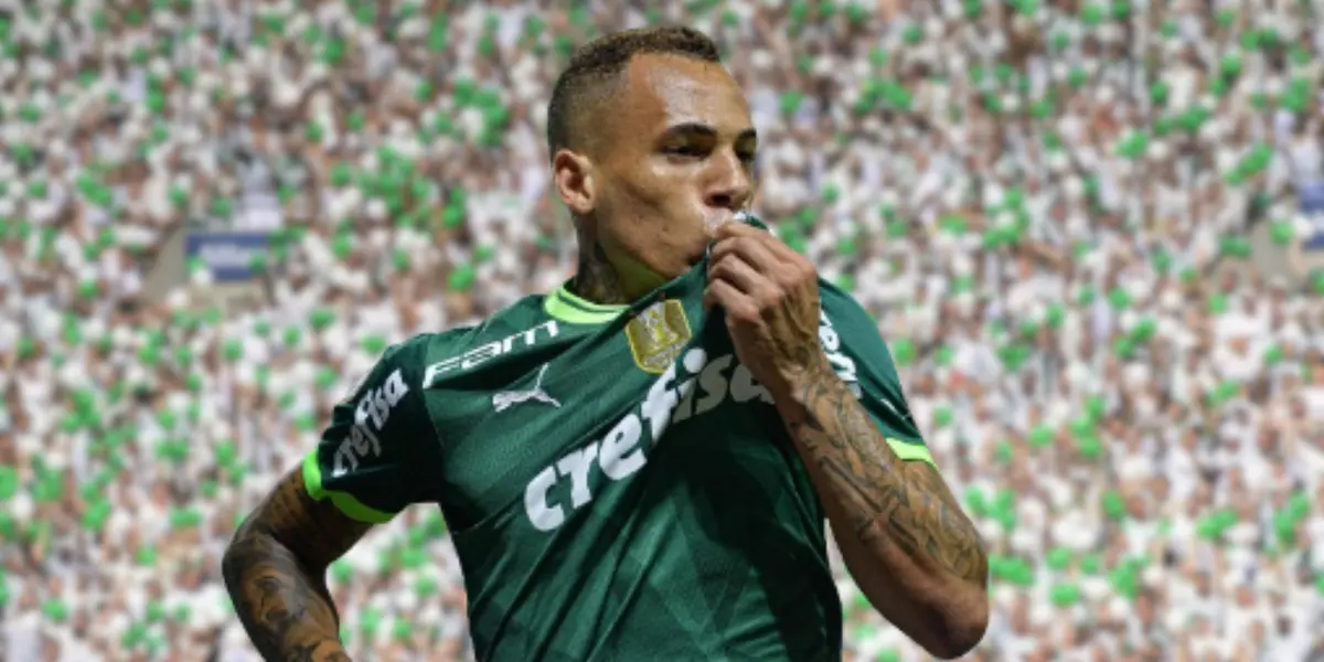 O jogador quase saiu do Palmeiras, mas ficou e fez gol na última rodada
