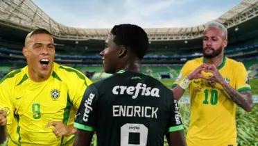 Ronaldo, Endrick  e Neymar