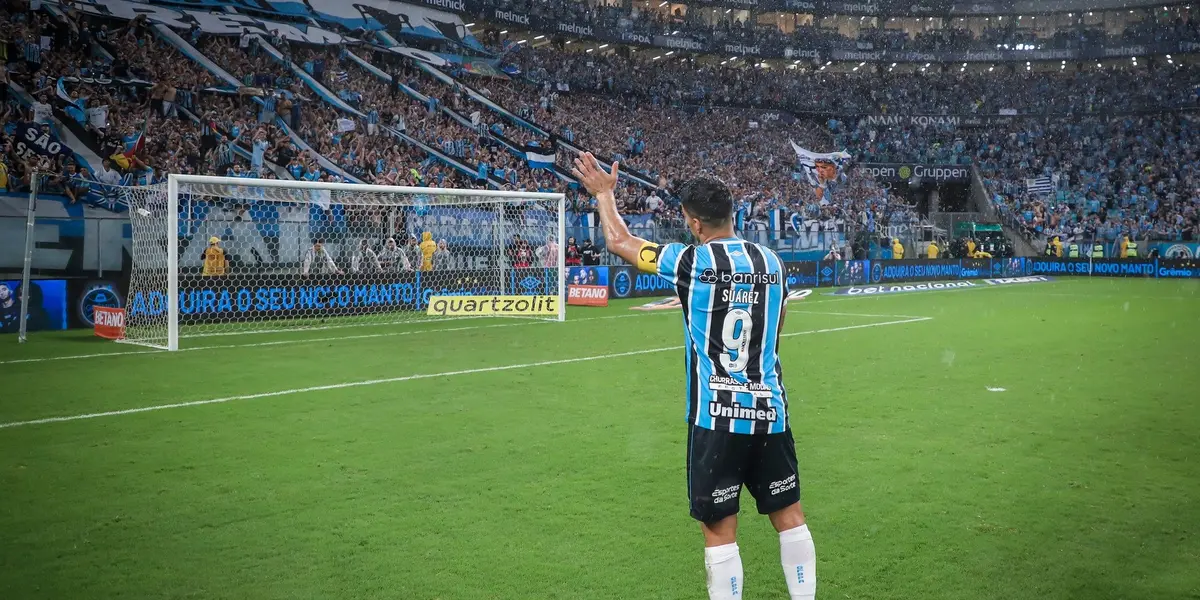 De saída do Grêmio, Luis Suárez tem marca surpreendente de gols oficiais marcados em sua carreira no futebol
