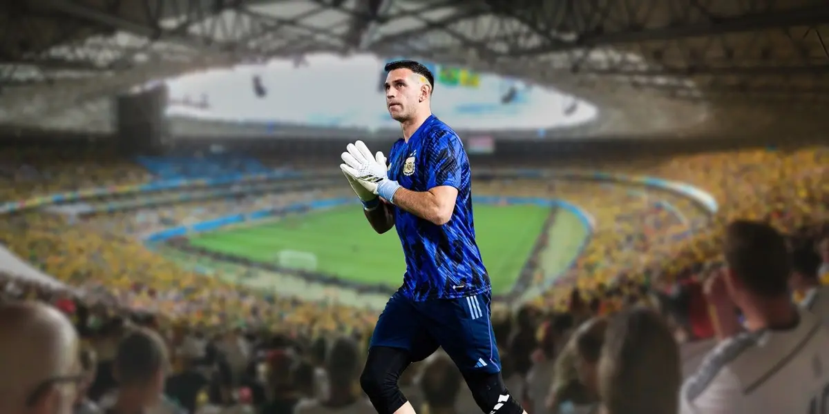 Goleiro subiu para o aquecimento antes da partida começar