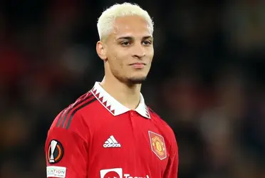 O brasileiro Antony chegou por um alto valor no clube mas não entregou o que se esperava dele em campo