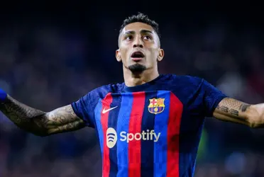 O brasileiro Raphinha está oficialmente à venda no Barcelona