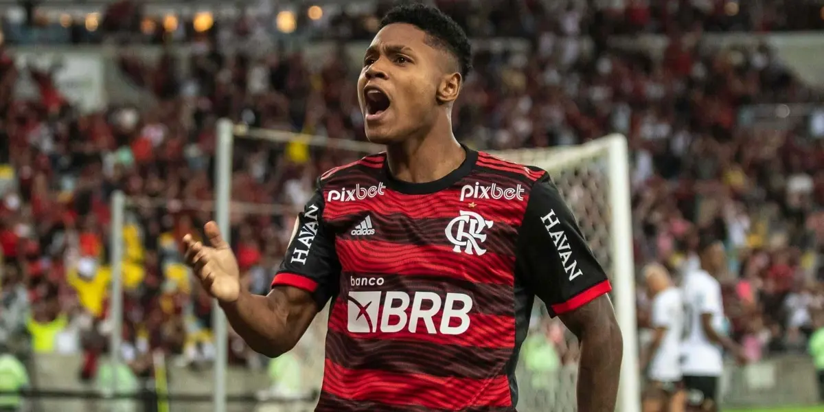 O Flamengo definiu um valor mínimo para negociar o jogador de 19 anos