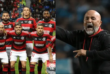 O Flamengo mais uma vez saiu de campo prejudicado por um atleta