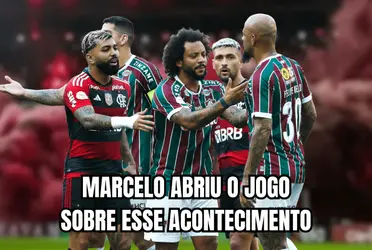 O jogador do Fluminense deu detalhes de um ocorrido com Gabigol