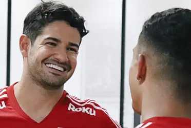 Alexandre Pato, de 33 anos, se recupera no CT do São Paulo e está próximo de voltar aos gramados