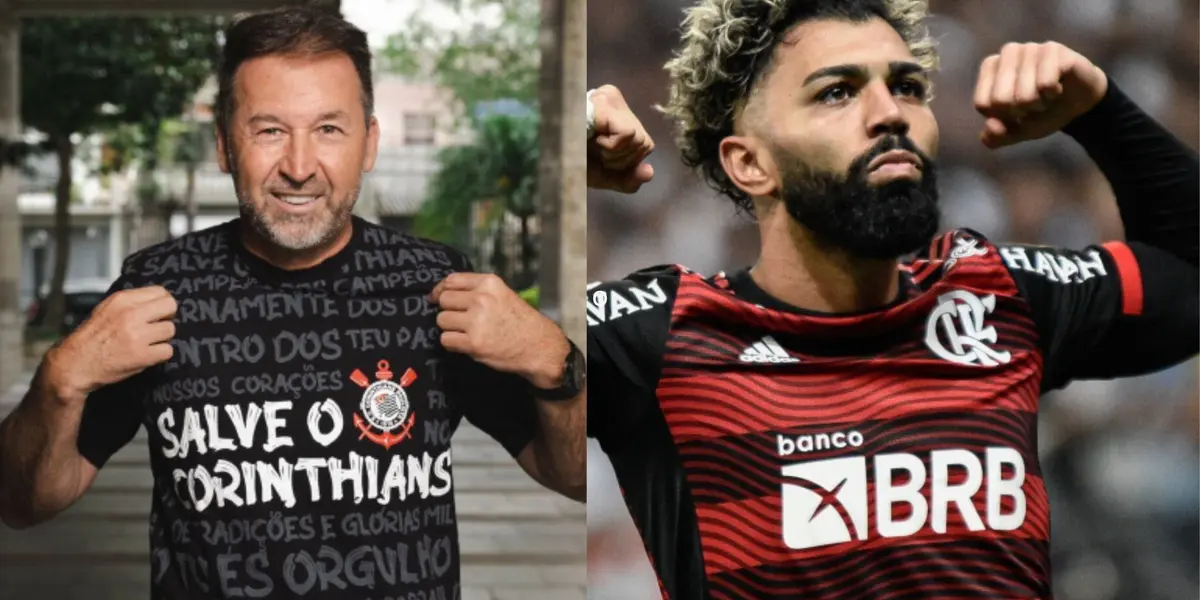 Augusto Melo surpreende sobre o tema Gabigol