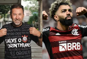 Augusto Melo surpreende sobre o tema Gabigol