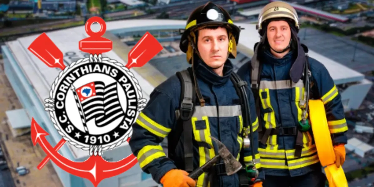 Bombeiros na Arena do Corinthians