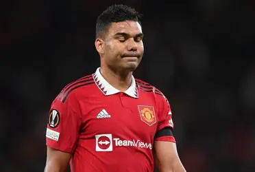 Casemiro bateu na trave e ficou sem o segundo título com o Manchester United na temporada