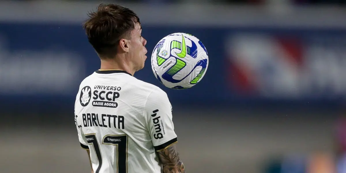 Chrystian Barletta fez sua estreia como titular do Corinthians no último domingo