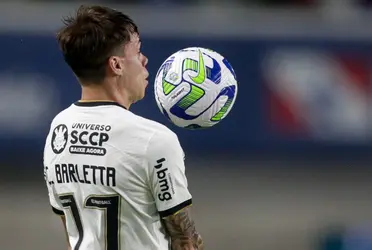 Chrystian Barletta fez sua estreia como titular do Corinthians no último domingo