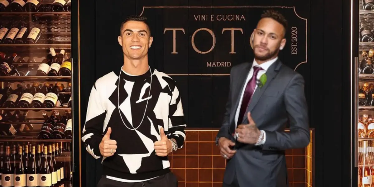 Cristiano Ronaldo e Neymar