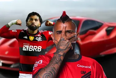 Gabigol anda de Porsche, já o antigo companheiro Vidal, surpreende com seu humilde carro