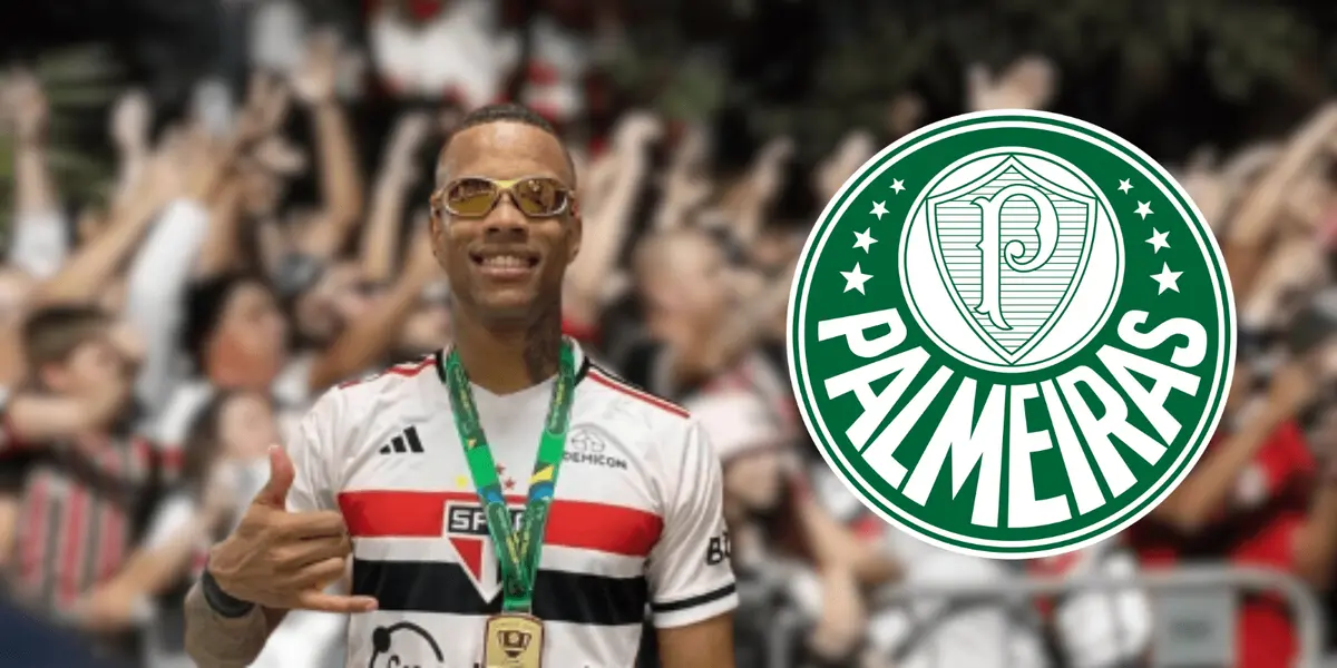 Jogador está negociando para jogar no Palmeiras em 2024