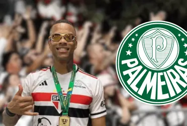 Jogador está negociando para jogar no Palmeiras em 2024