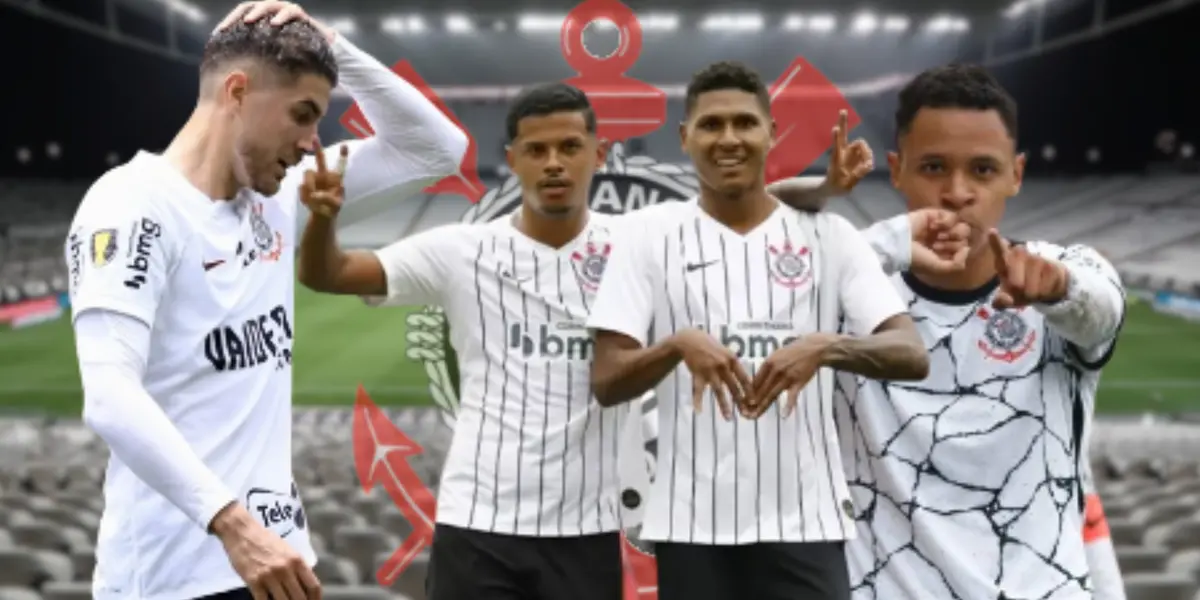 Jogadores do Corinthians