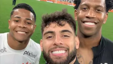 Jogadores do Corinthians