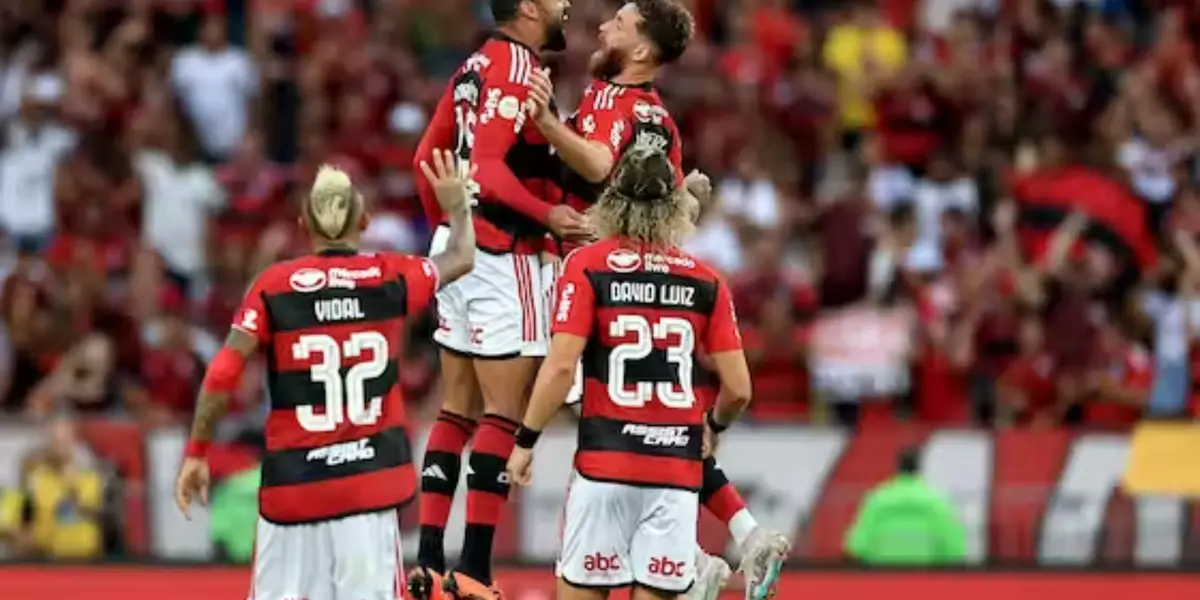 Jogadores do Flamengo