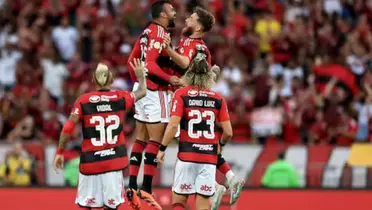 Jogadores do Flamengo