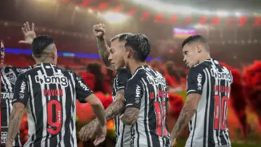 Jogadores do Galo