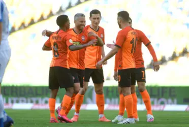 Jogadores do Shakhtar