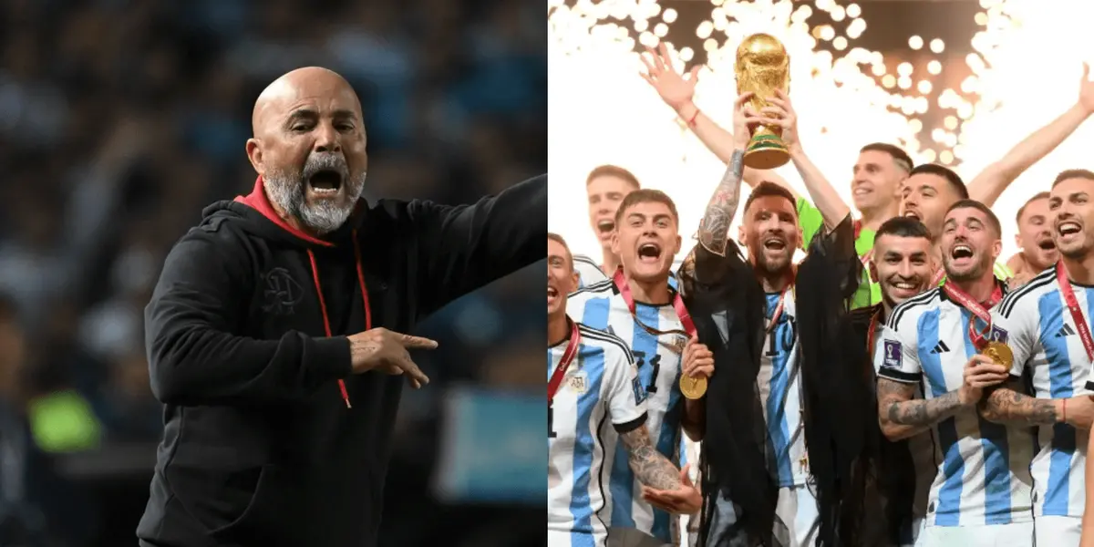 Jorge Sampaoli pede jogador que esteve no elenco campeão do mundo com a Argentina 