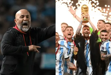 Jorge Sampaoli pede jogador que esteve no elenco campeão do mundo com a Argentina 