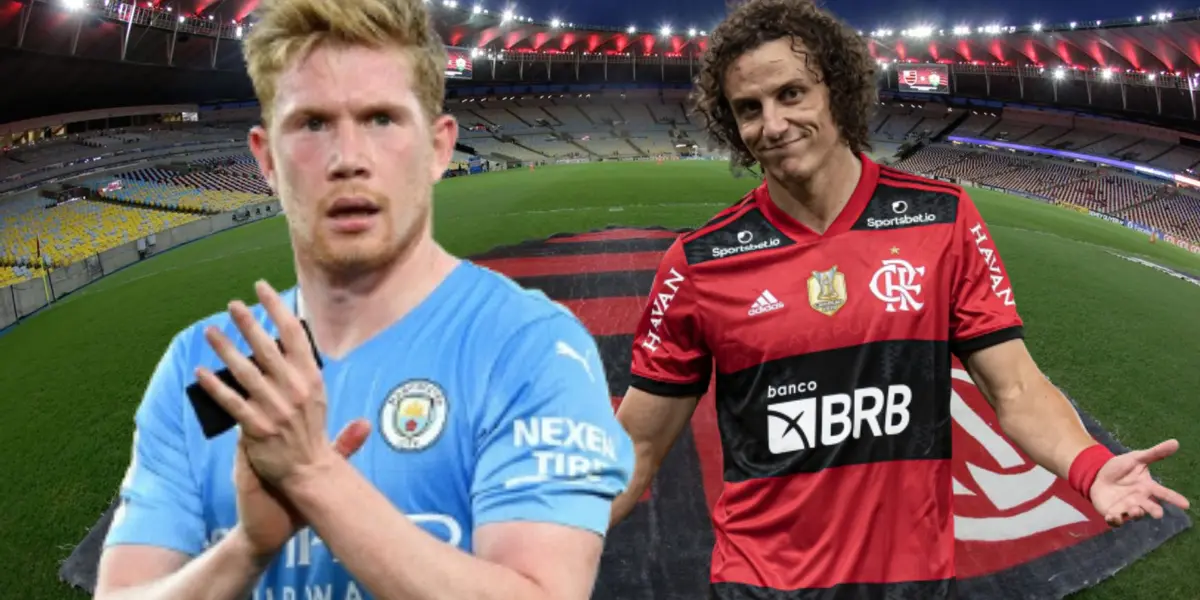  Kevin de Bruyne e David Luiz