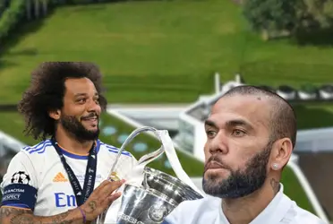 Marcelo vive vida luxuosa com direito a uma mansão de 2 milhões, mas Daniel Alves vive em um quarto na prisão