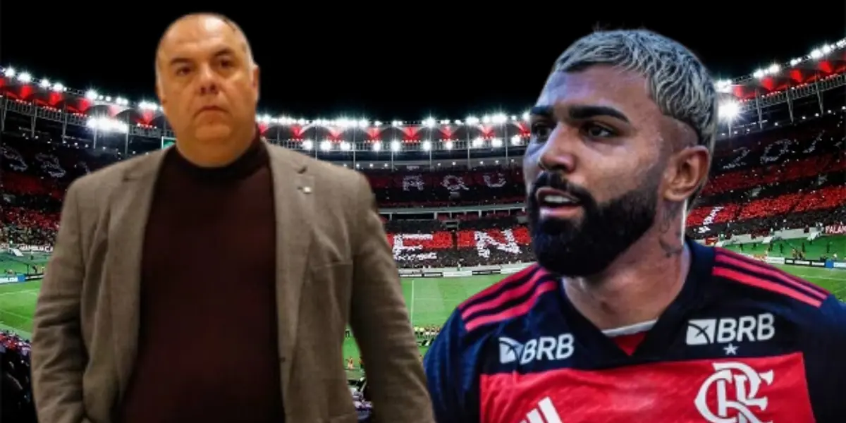 Marcos Braz e Gabigol