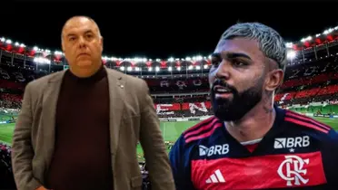 Marcos Braz e Gabigol