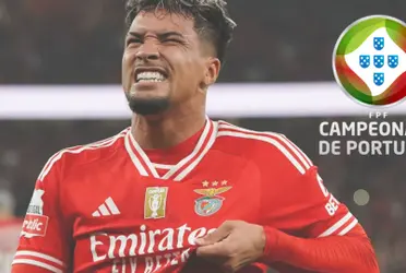 Marcos Leonardo estreou com a camisa do Benfica