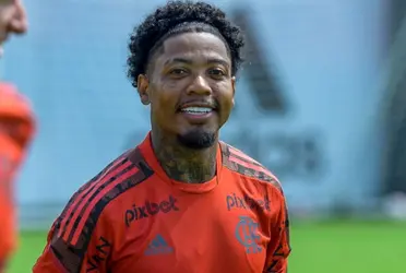 Marinho não faz mais parte dos planos do Flamengo e fica a detalhes de acertar com outro clube