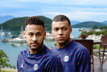 Mbappé está fazendo fortuna, mas Neymar não se importa em esbanjar durante as férias