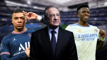 Mbappé, Florentino e Vini Jr