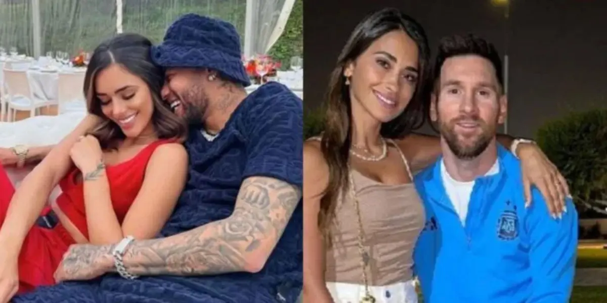 Neymar e Bruna Biancardi tem um helicóptero a disposição, olha como está Messi com a companheira