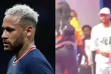 Neymar não foi bem recebido em show pelos torcedores, que não queriam vê-lo