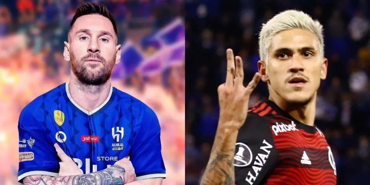 O Al Hilal não podia contratar Messi, agora queria Pedro do Flamengo, que já tomou a decisão de sair do Flamengo