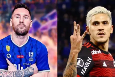 O Al Hilal não podia contratar Messi, agora queria Pedro do Flamengo, que já tomou a decisão de sair do Flamengo