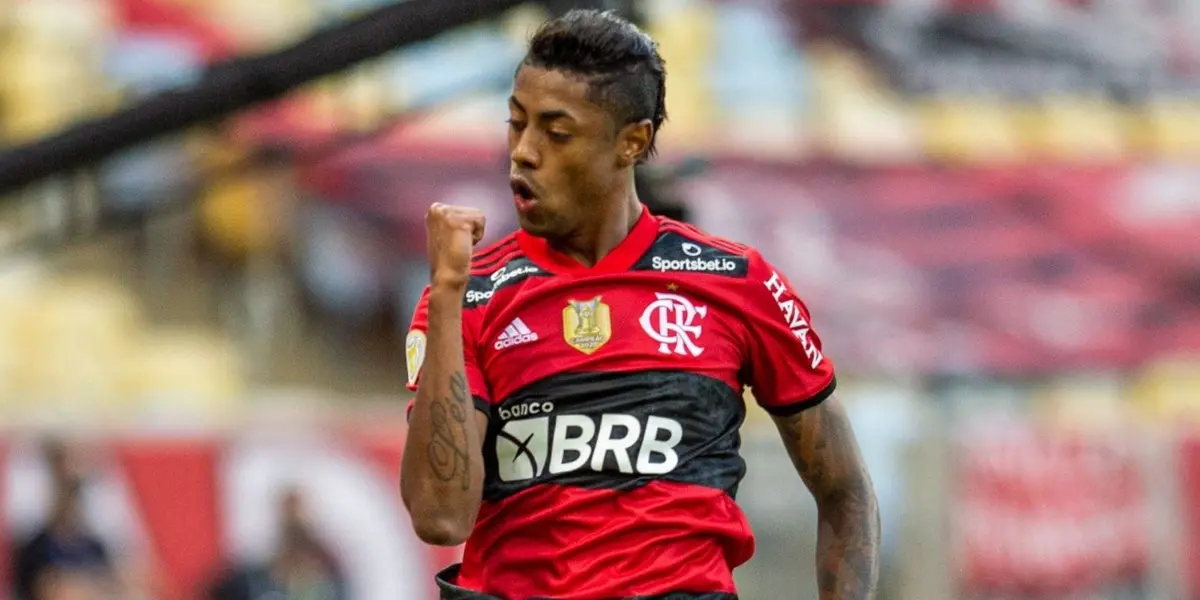 O atacante Bruno Henrique está se recuperando de lesão e tem futuro incerto no Flamengo