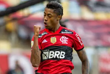 O atacante Bruno Henrique está se recuperando de lesão e tem futuro incerto no Flamengo